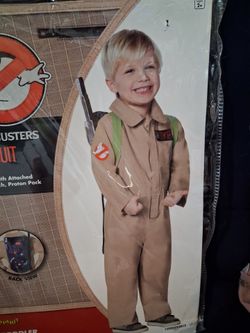 Ghostbusters Halloween costume kids size 5T- 6T