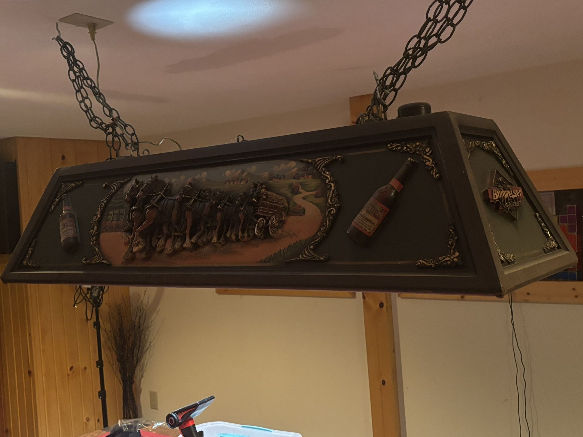 Pool Table Overhead Light