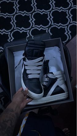 rick owen geobaskets jumbo lace