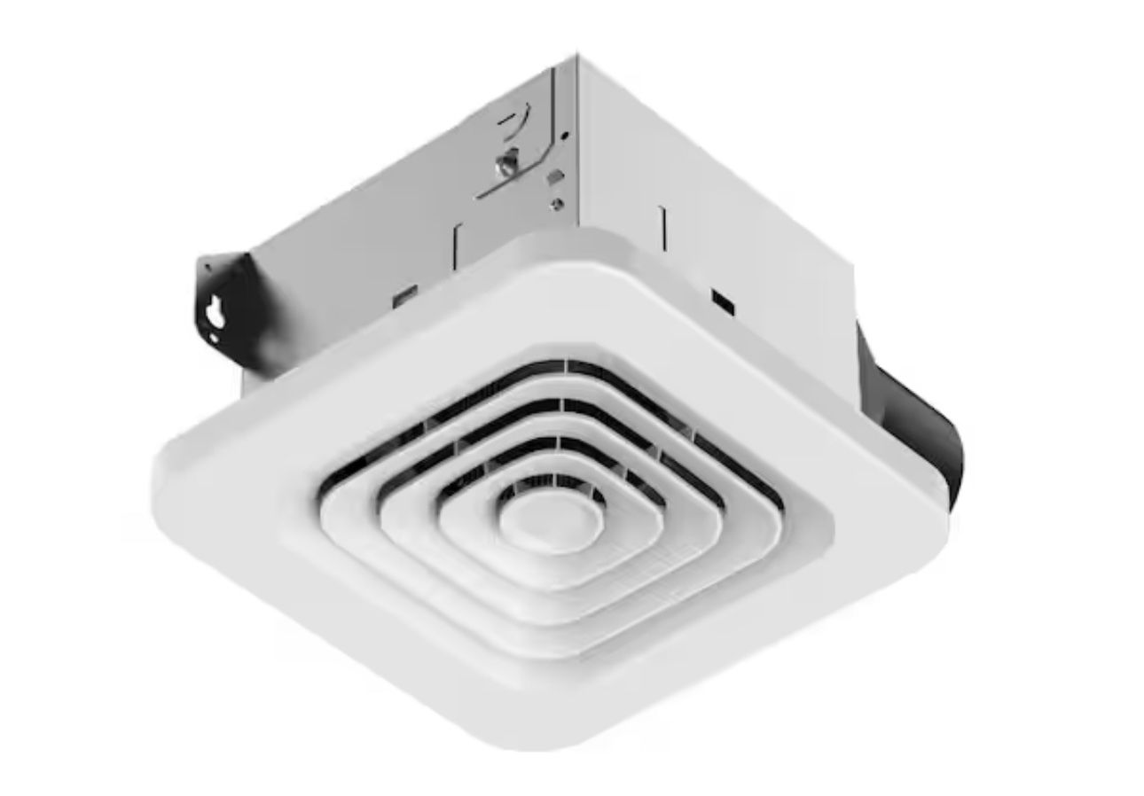 50 CFM Ceiling Mount Room Side Installation Bathroom Exhaust Fan, ENERGY STAR