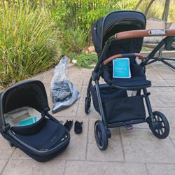 Silver Cross Reef 2 Stroller + Bassinet & Accessories