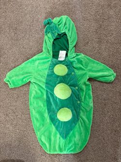 Baby Pea Pod Halloween Costume Bunting