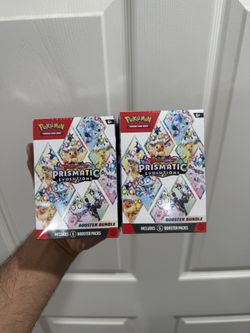 Pokémon Prismatic Evolutions Booster Bundle