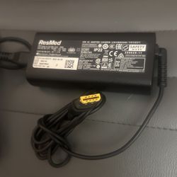 24V—-2.71A  65W AC Adapter, w/ power cord ResMed CPAP