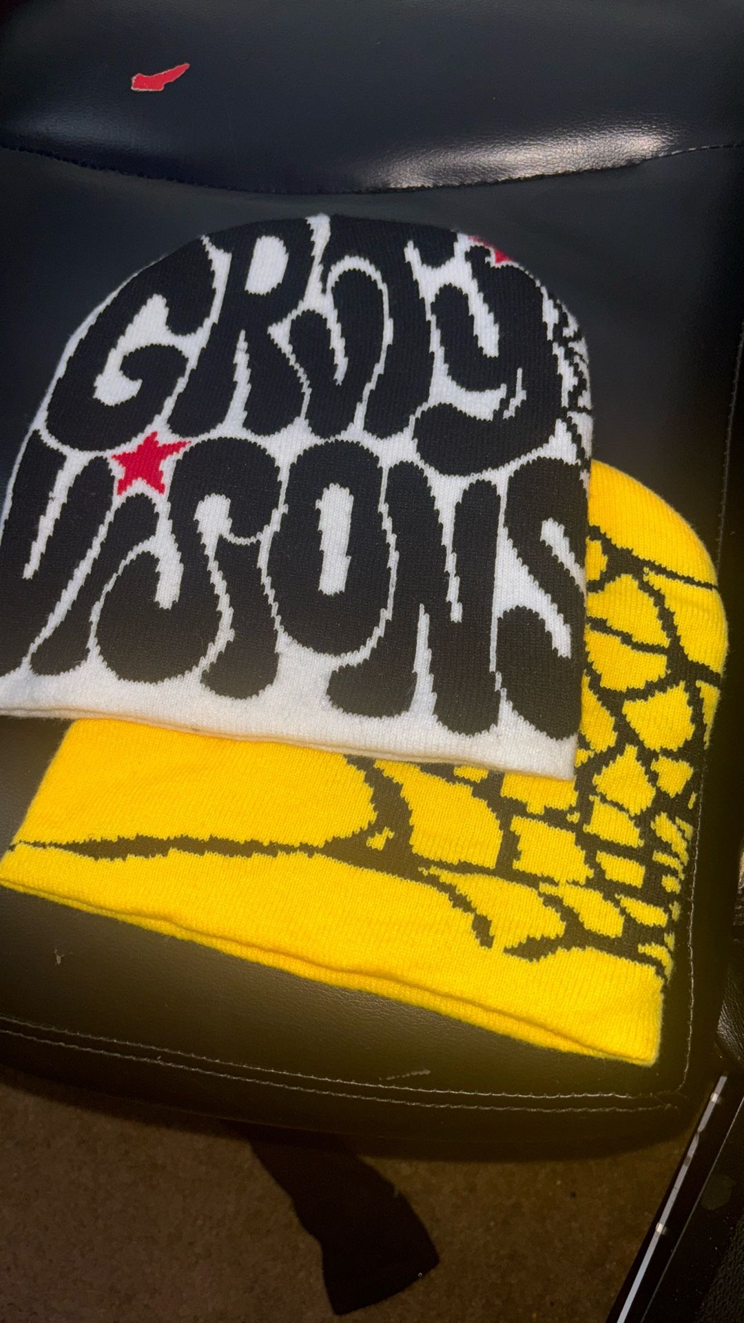 Gravity vision beanies