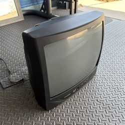 20 Inch Sylvania Crt Tv For Retro Gaming