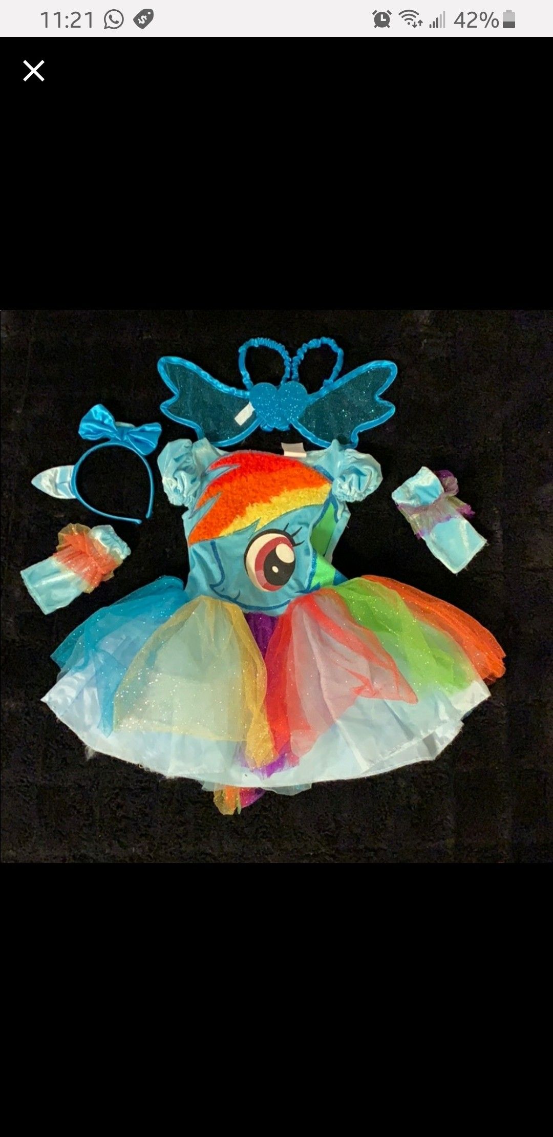 My little pony costume