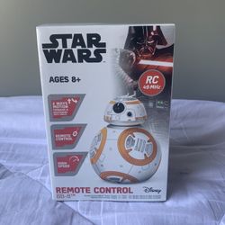 SEALED DISNEY STAR WARS BB-8 REMOTE CONTROL DROID FIGURE 49MHZ