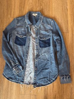 Paige Denim Button-Up Shirt