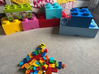 LEGO Duplo Set Bundle, bins included!