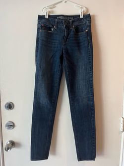 American Eagle Hi-Rise Skinny Jeans 4 Long