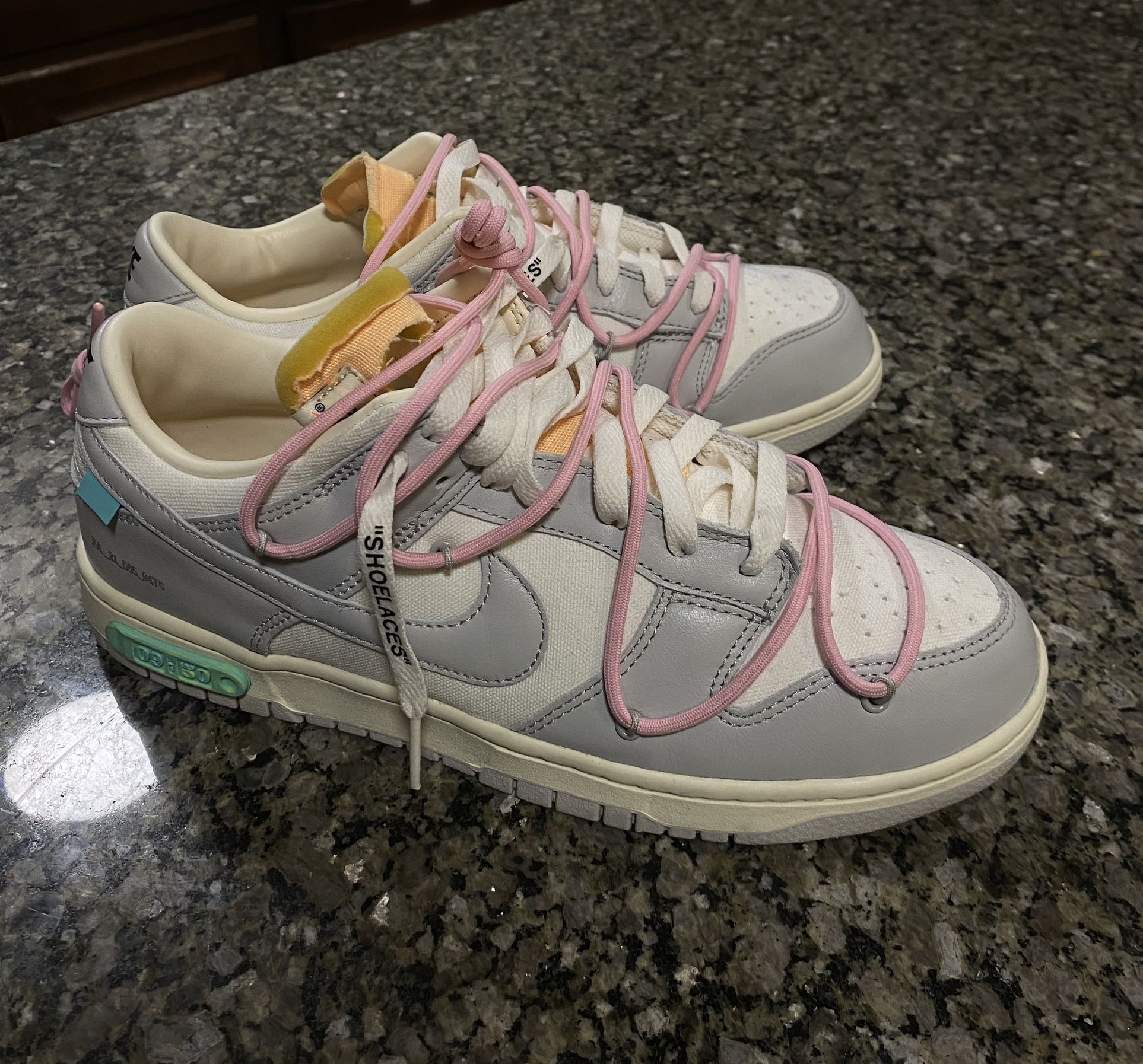 2021 Off-White x Dunk Low 'Lot 09 of 50'