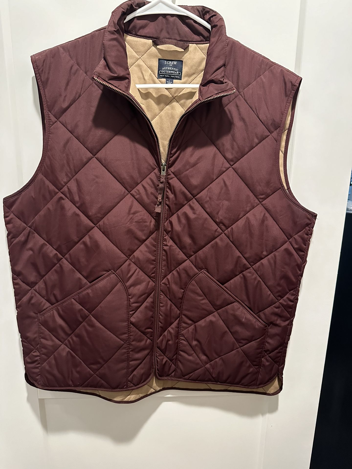 J. Crew men’s Quilted Vest