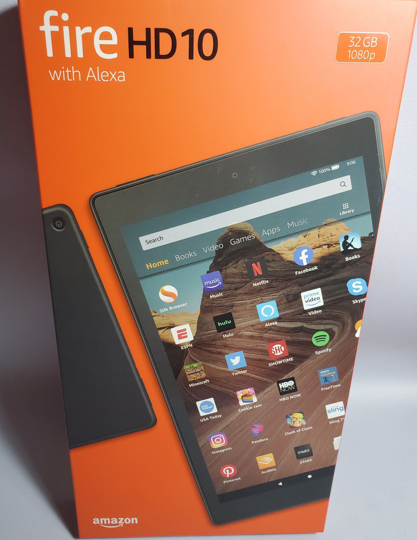 All New Amazon Fire HD 10 Tablet. 10.1'' 32GB