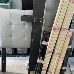 disassembled bed frame