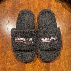 Balenciaga Slides grey Size 10