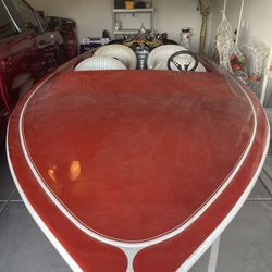 1966 Red Mandella Boat