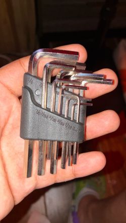 Allen wrenches, 13 pieces