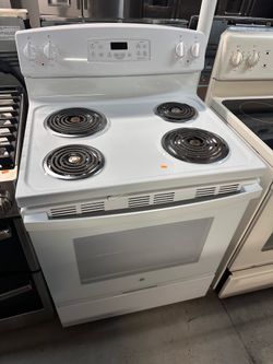Ge coil stove-60 DAY WARRANTY