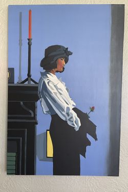 Woman with rose