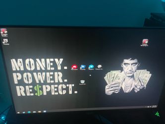 180hz acer gaming monitor (comes with box)