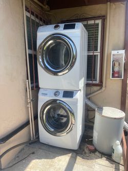 Samsung washer and electric dryer