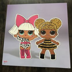 LOL Surprise doll poster - Like new!