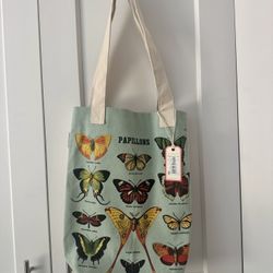 Cavallini & Co. Papillons Butterfly Tote Bag - NEW