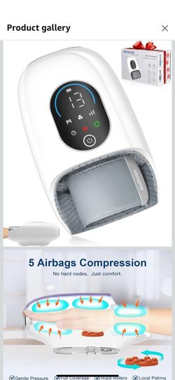 Hand Massager With Heat And Compression