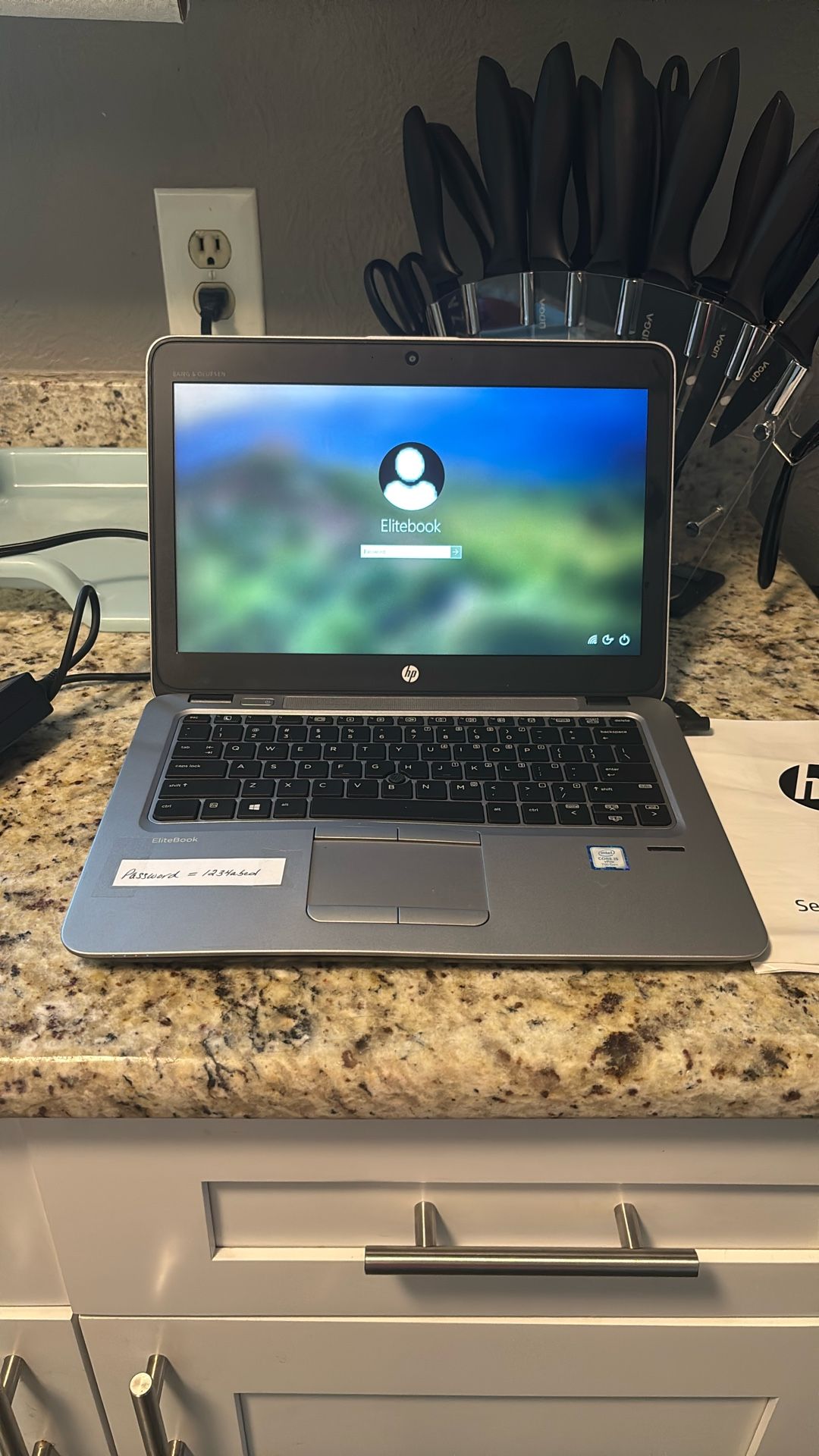 HP Elitebook Windows 10 Pro Laptop