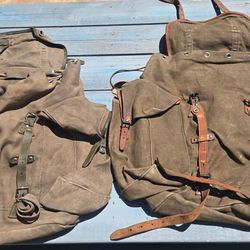 RARE 1950's French Foreign Legion LaFume Rucksack M50