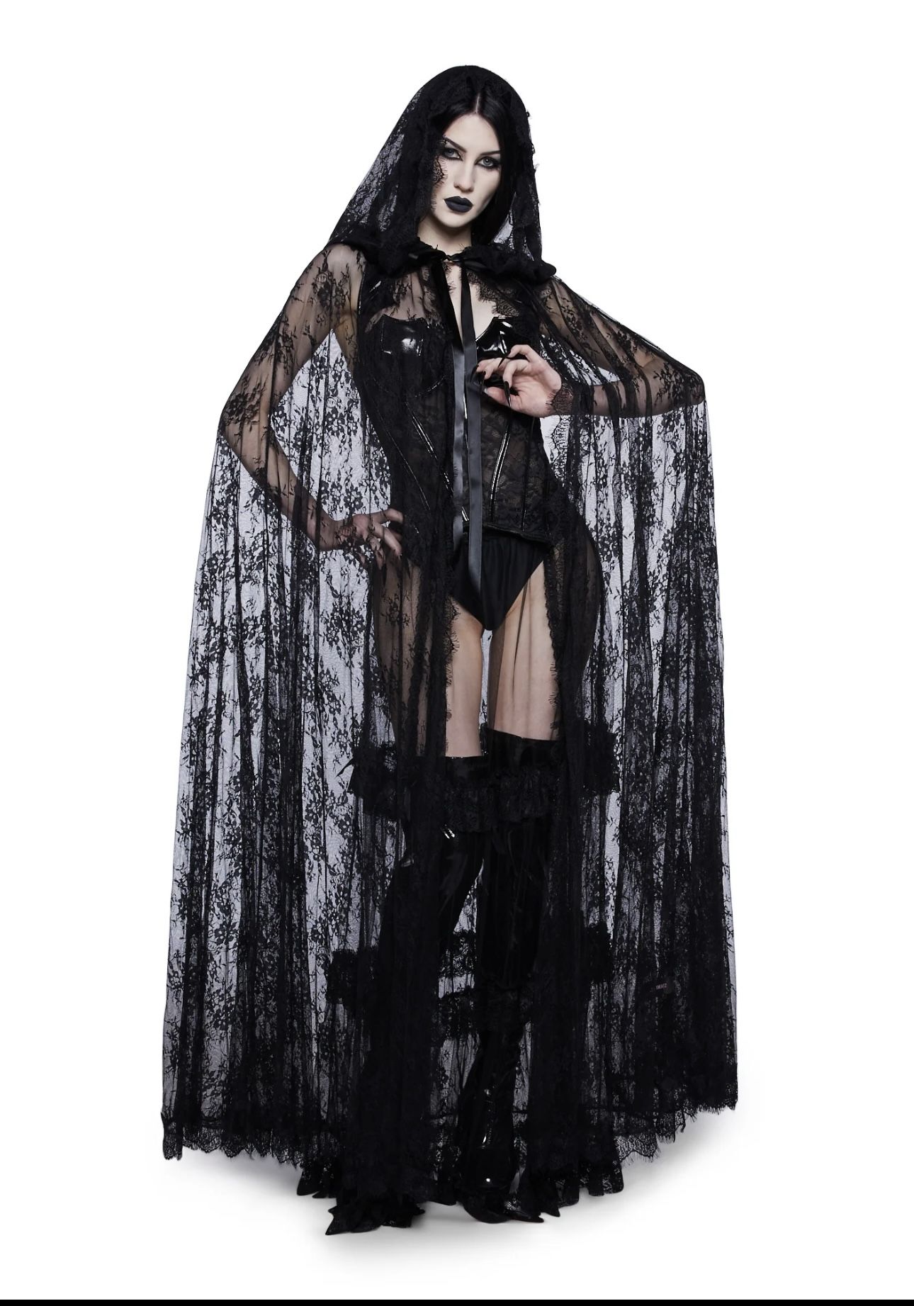 Back Lace Cape