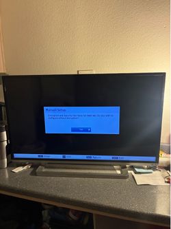 40” TOSHIBA smart TV