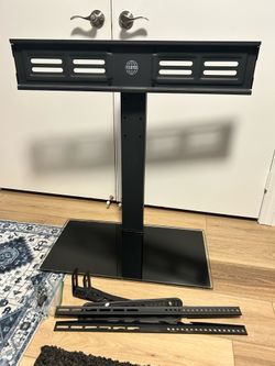 FITUEYES Universal TV Stand with Swivel Mount
