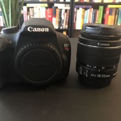 Canon Rebel T5 + Accessories
