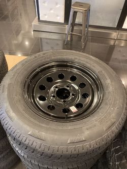 **NEW Trailer Spare Tire (TL) 5-Lug w/ Ring — $125 Each + Tax**