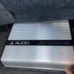 JL Audio JX 1000/1D Subwoofer Amplifier