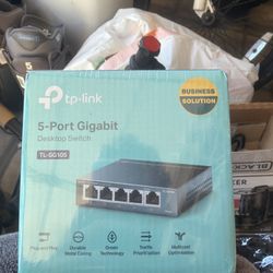 TP-Link 5-Port Gigabit Switch TL-SG105 – Plug & Play – Metal Case