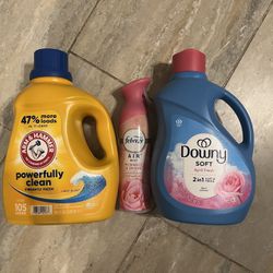 Detergent Arm Hammer Downy And Febreze All For $20