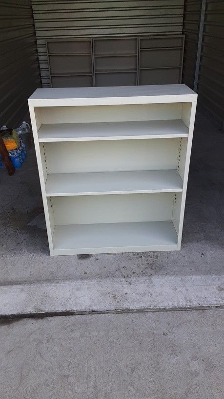 Steel Shelve book 3 1/2’tall x 3’wide x 1’deep