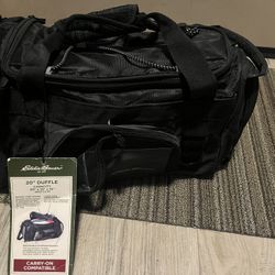 Black Eddie Bauer Duffle Bag