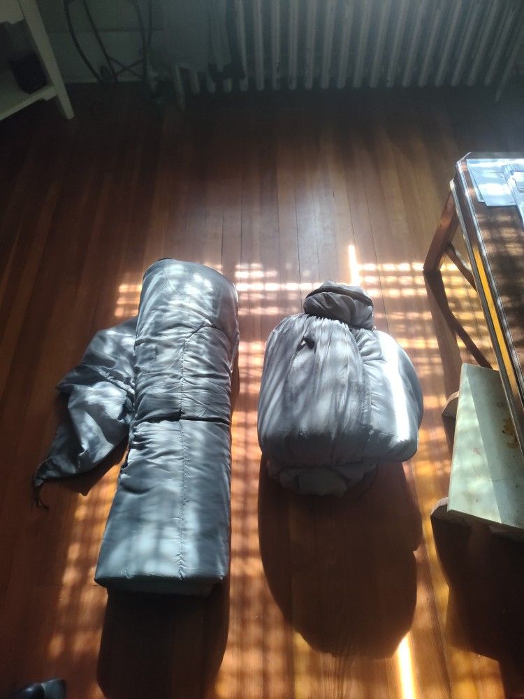 Two Coleman Sleeping Bags 