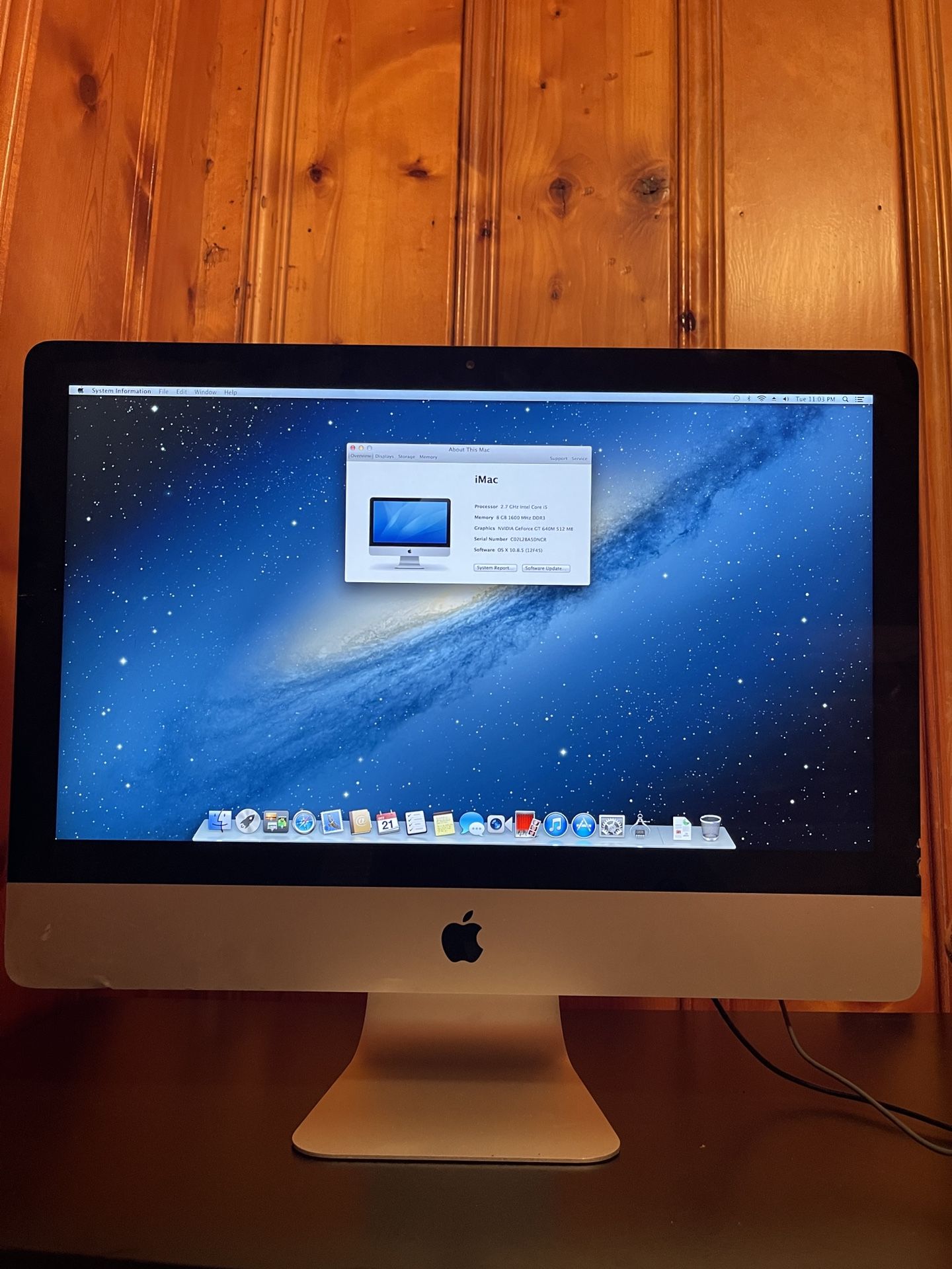 iMac 8GB Ram Intel Core i5 (read description)