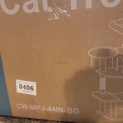 Cat Tree 44" Tall - New "Open Box"