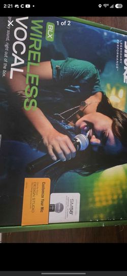 Shure wireless mic sm58