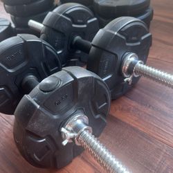 Barbell and Dumbbells set
