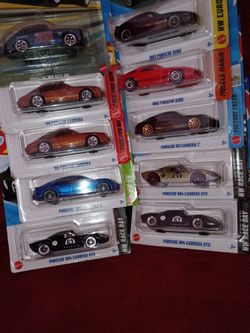 Porsche lot hotwheels
