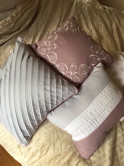 Throw pillows