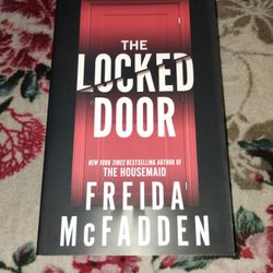 THE LOCKED DOOR BY FREIDA MCFADDEN PAPERBACK BOOK