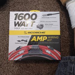 1600 Watt Amp Wiring Kit